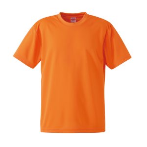 4.1オンスドライTシャツ(オレンジ)