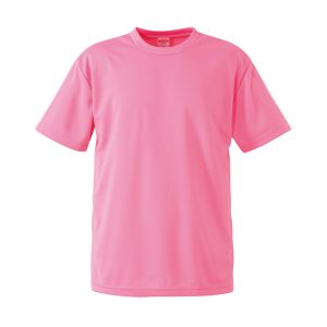 4.1オンスドライTシャツ(ピンク)