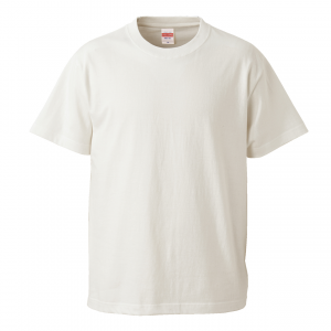 5.6オンスハイクオリティーTシャツ(バニラホワイト)