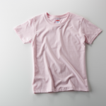 5.6オンスハイクオリティーTシャツ、ガールズサイズ(ライトピンク)