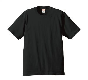 6.2オンスプレミアムTシャツ (ブラック)