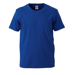 5.0オンスレギュラーフィットTシャツ (ロイヤルブルー)