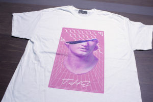 インクジェットプリントTシャツのサンプル写真