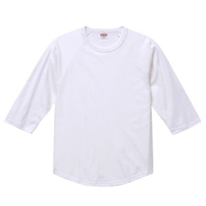 5.6オンスラグランTシャツ(ホワイト)