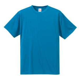 4.7オンスドライシルキータッチTシャツ(ターコイズブルー)