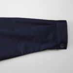T/C生地のカバーオールジャケット（ダークネイビー）の袖画像