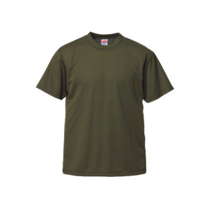 4.1オンスのドライアスレチック素材のTシャツ(OD)