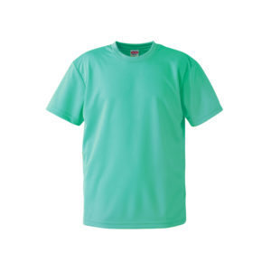 4.1オンスのドライアスレチック素材のTシャツ(ミントグリーン)