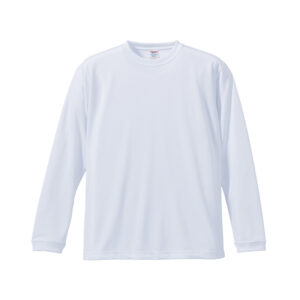 4.7オンス ドライシルキータッチ ロングスリーブ Tシャツ（ローブリード）