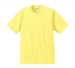 6.2オンスプレミアムTシャツ (ライトイエロー)