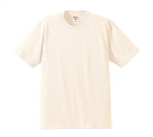 6.2オンスプレミアムTシャツ (ナチュラル)