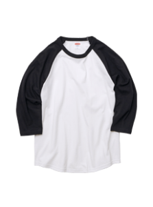 5.6オンス ラグラン 3/4スリーブ Tシャツ