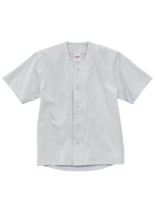 8.5オンス　コットン　ジャージー　ベースボールシャツ