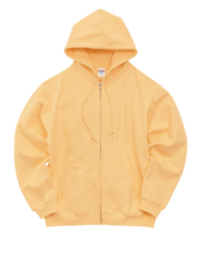 8.8オンス オーセンティック パイル スウェット フルジップ パーカ（裏パイル）