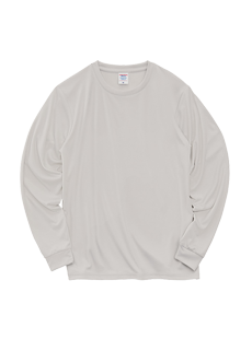 4.4オンス ドライスムース リサイクルポリエステル ロングスリーブ Tシャツ