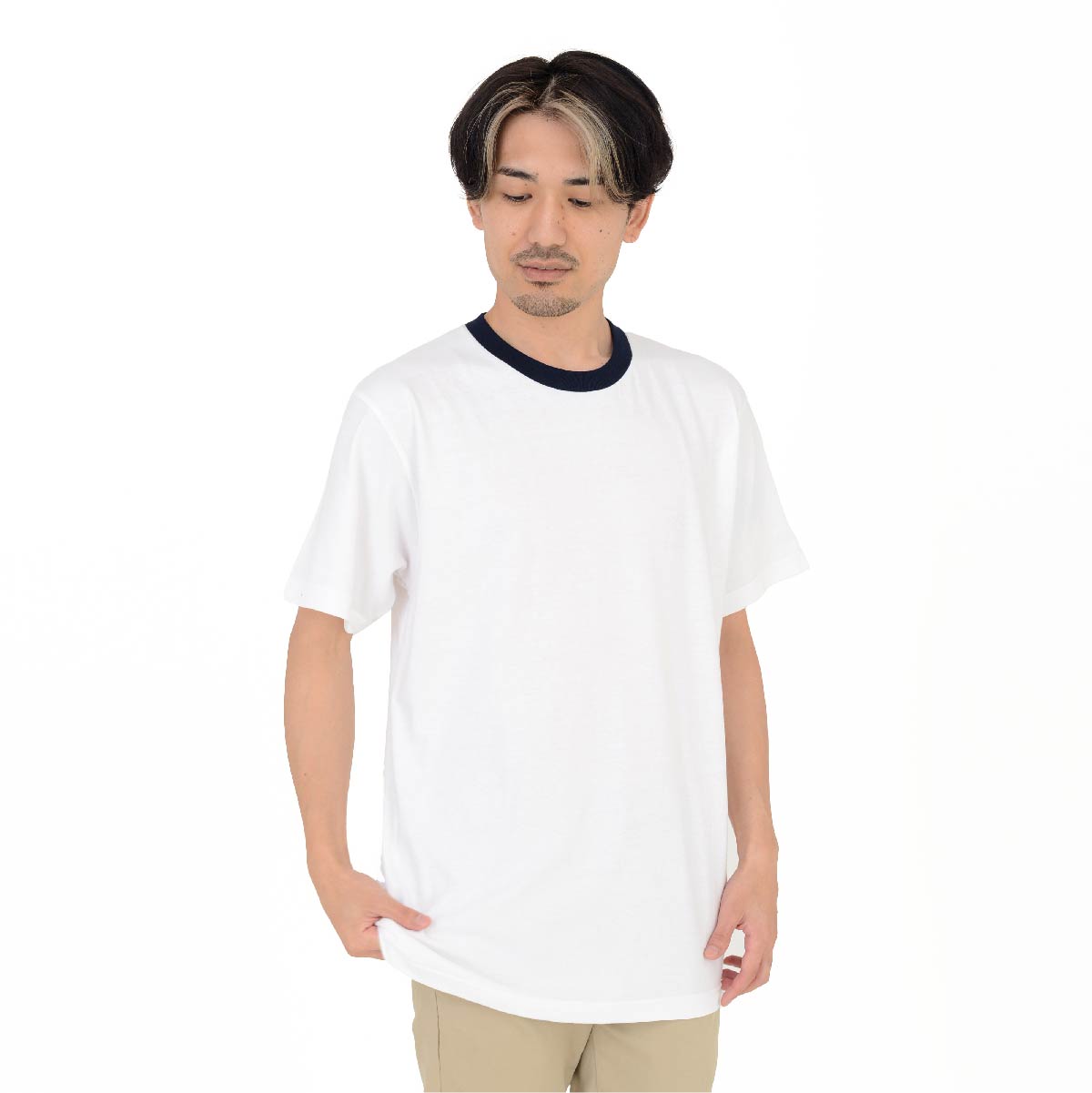 731 ホワイト×ネイビー
