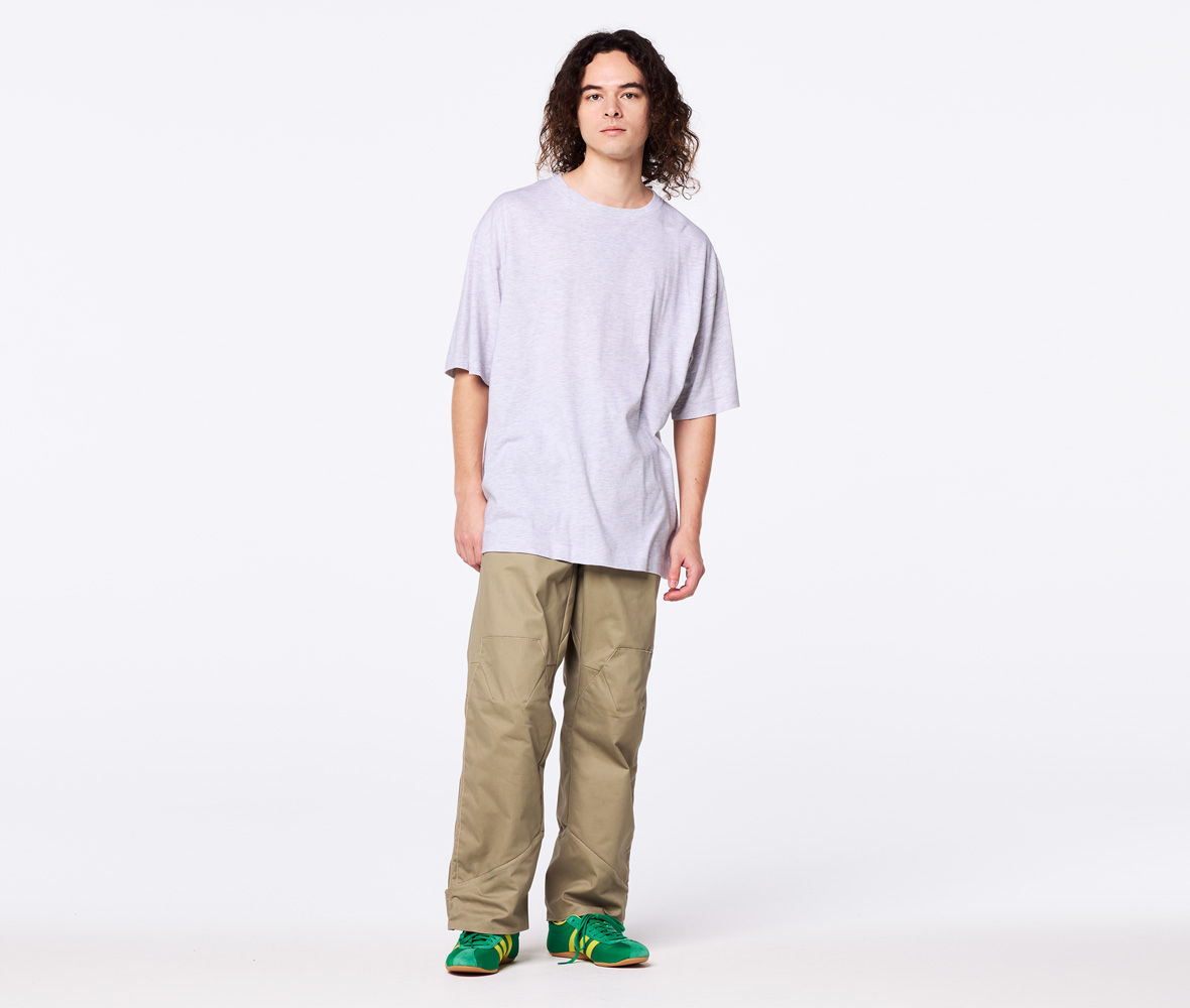 身長175cm Lサイズ 005.アッシュ 着用
