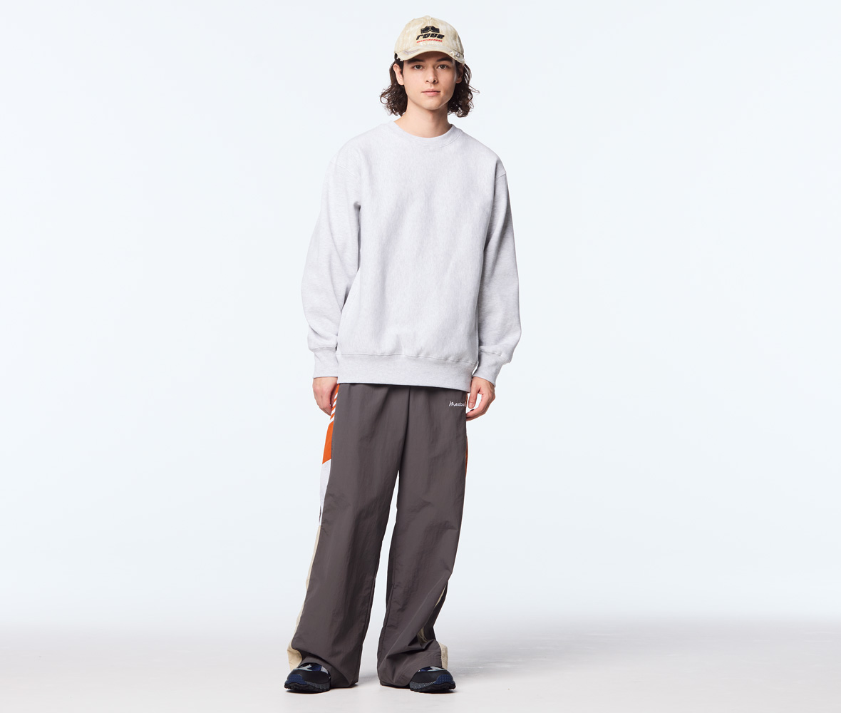 身長175cm Lサイズ 005.アッシュ 着用
